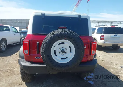 2025 Ford Bronco Heritage Edition из США, поврежденный, VIN 1FMEE4DPXSLA56580